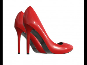 female footwear 05 3D 모델