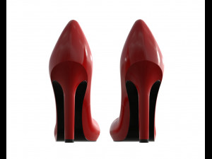 female footwear 05 3D 모델