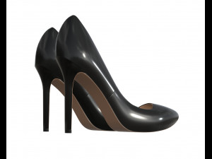 female footwear 06 3D Model