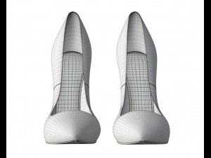 female footwear 06 3D Model