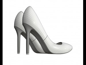 female footwear 06 3D Model
