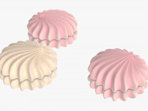 marshmallow round 3D Model