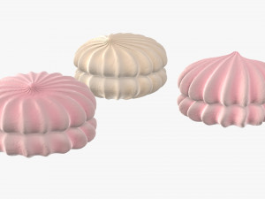 marshmallow round 3D Model