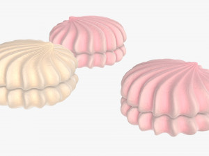 marshmallow round 3D Model