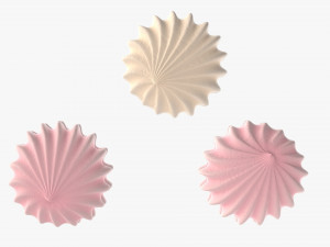 marshmallow round 3D Model