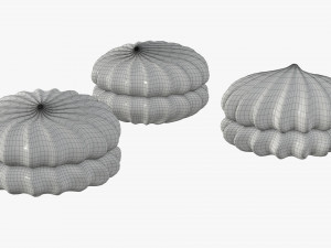 marshmallow round 3D Model