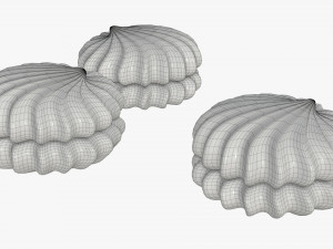 marshmallow round 3D Model