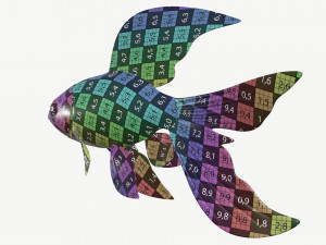 goldfish cartoon 3D Модель