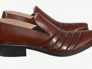 mens classic shoes 01 Modèle 3D