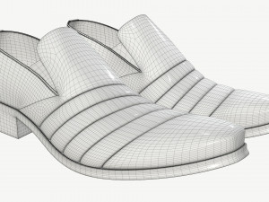 mens classic shoes 01 Modèle 3D