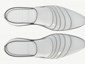 mens classic shoes 01 Modèle 3D