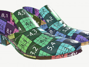 mens classic shoes 01 Modèle 3D