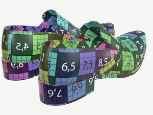 mens classic shoes 01 Modèle 3D