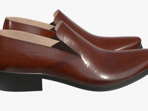 mens classic shoes 02 3D 模型