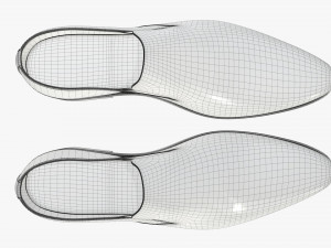 mens classic shoes 02 3D 模型
