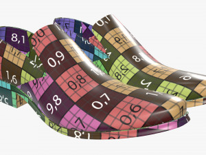 mens classic shoes 02 3D 模型