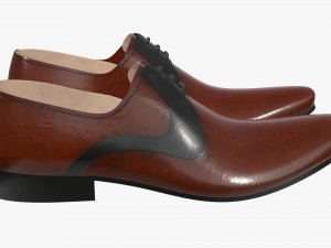 mens classic shoes 03 Modelo 3D
