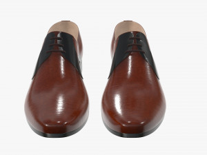 mens classic shoes 03 Modelo 3D