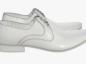 mens classic shoes 03 Modelo 3D