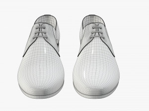 mens classic shoes 03 Modelo 3D