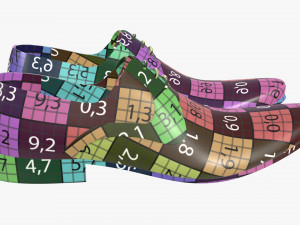 mens classic shoes 03 Modelo 3D