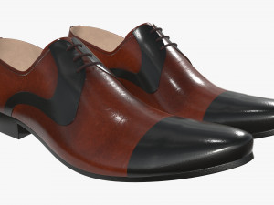 mens classic shoes 04 Model 3D