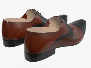 mens classic shoes 04 Model 3D