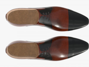 mens classic shoes 04 Model 3D