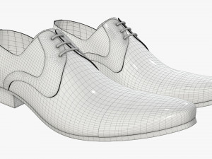 mens classic shoes 04 Model 3D