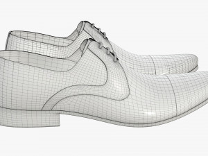 mens classic shoes 04 Model 3D