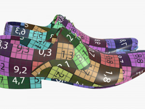 mens classic shoes 04 Model 3D