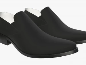 mens classic shoes 05 3D Model