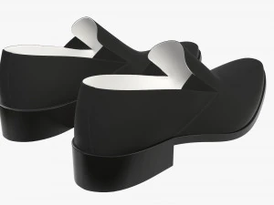 mens classic shoes 05 3D Model