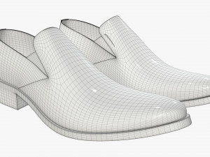 mens classic shoes 05 3Dモデル