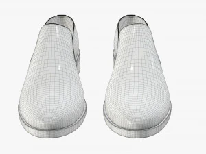 mens classic shoes 05 3D Model