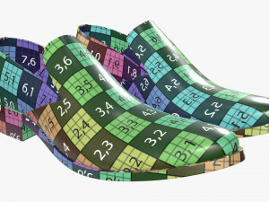mens classic shoes 05 3Dモデル
