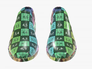 mens classic shoes 05 3D Model