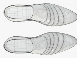 mens classic shoes 06 3D 模型