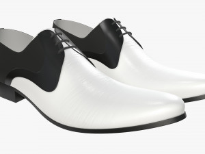 mens classic shoes 07 3D मॉडल