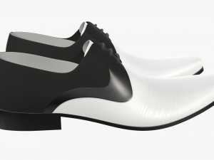 mens classic shoes 07 3D मॉडल