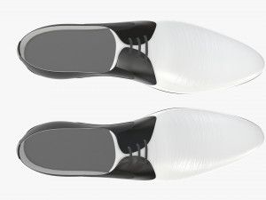 mens classic shoes 07 3D मॉडल