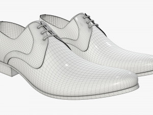 mens classic shoes 07 3D मॉडल