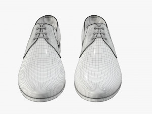 mens classic shoes 07 3D मॉडल