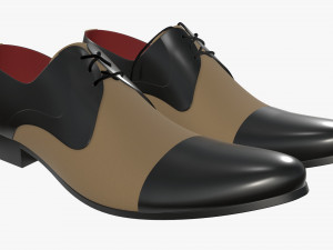 mens classic shoes 08 Modèle 3D