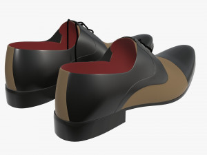 mens classic shoes 08 Modèle 3D