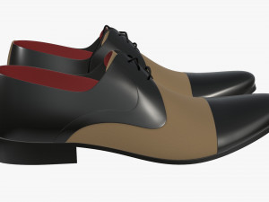 mens classic shoes 08 Modèle 3D