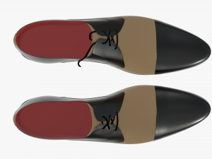 mens classic shoes 08 Modèle 3D