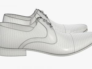 mens classic shoes 08 Modèle 3D