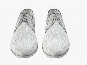 mens classic shoes 08 Modèle 3D