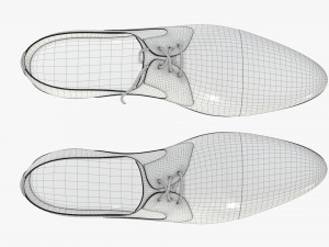 mens classic shoes 08 Modèle 3D